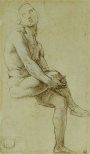 Studio di nudo seduto